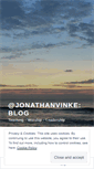 Mobile Screenshot of jonathanvinke.com